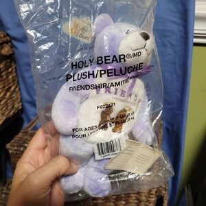 New 2004 Holy Bears Amity‎ The Friendship Bear Beanie Plush Christian Bible Bear